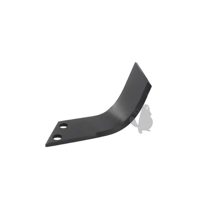Couteau de fraise droit pour motobineuse adaptable sur WOLSELEY - L: 166mm. Type labour., 1404143R, 140-4143R