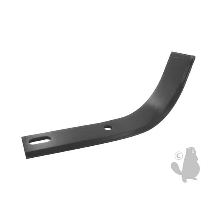 [140-4088R] Couteau de fraise universel droit pour motobineuse - L: 230mm. Type labour., 1404088R, 140-4088R