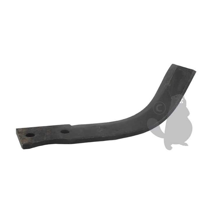 [140-1571L] Couteau de fraise gauche pour fraise arrière adaptable sur GOLDONI - L: 190mm. Type bineur., 1401571L, 140-1571L