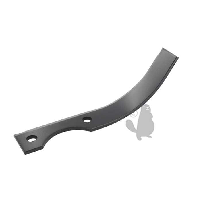 [140-4107L] Couteau de fraise gauche pour motobineuse adaptable sur BOUYER - L: 200mm. Type labour., 1404107L, 140-4107L