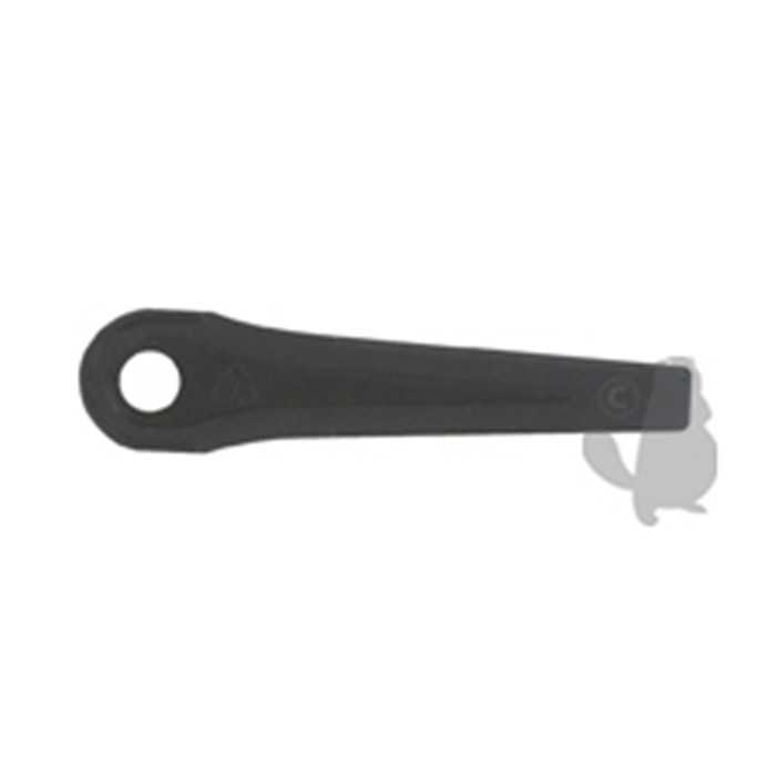 Couteau adaptable pour tondeuse FLYMO Minimo, E25-21/22, Minimo duo E30/21/22, E400. Remplace origin