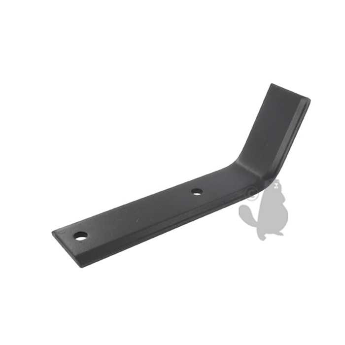 Couteau de fraise droit pour motobineuse adaptable sur KUBOTA - L: 190mm. Type sarcleur., 1404118R, 140-4118R