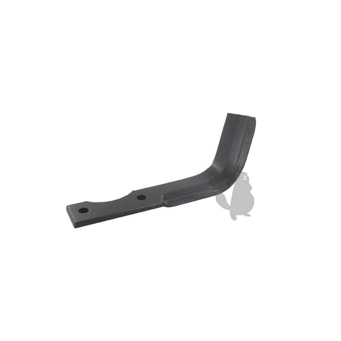 [140-7464R] Couteau de fraise droit pour fraise arrière adaptable sur GRILLO - L: 195mm trou diamètre 8 5mm en, 1407464R, 140-7464R