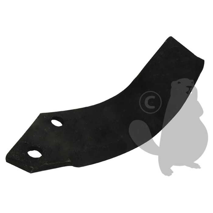 [140-1568L] Couteau de fraise gauche pour fraise arrière adaptable sur GOLDONI - L: 148mm. Type labour., 1401568L, 140-1568L