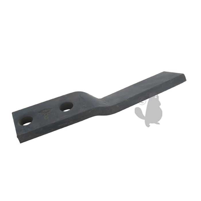 Couteau gauche pour fraise arrière adaptable sur HOWARD ROTAVATOR modèles HR35 et HR50 - L: 230mm, 1407434, 140-7434