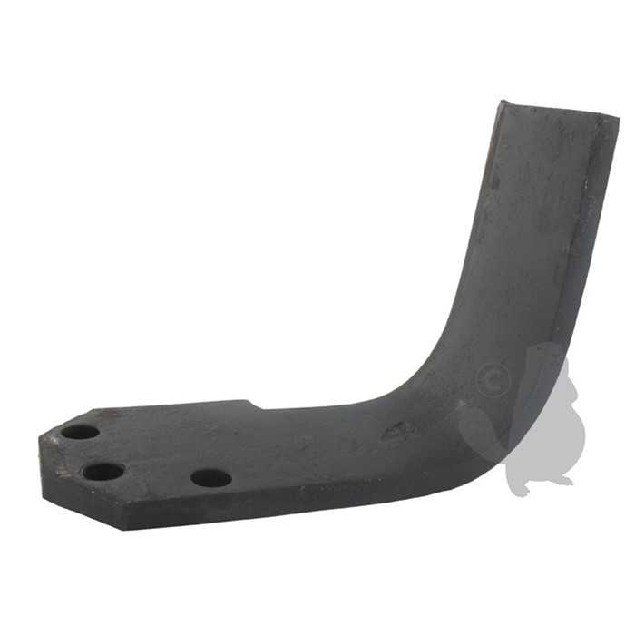 Couteau de fraise gauche pour fraise arrière adaptable sur CARRARO - L: 180mm. Type labour., 1407456L, 140-7456L