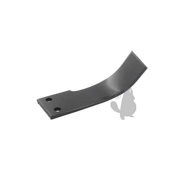 Couteau de fraise gauche pour motobineuse adaptable sur STAFOR PILOTE88 - L: 140mm. Type bêche., 1404137L, 140-4137L