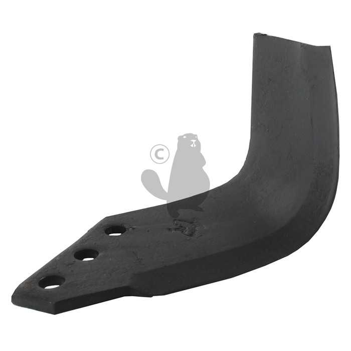 [13832440110.] Couteau de fraise droit pour motobineuse adaptable sur HOLDER H7 - L: 140 mm alésage: diam 9 mm e, 1407496R, 140-7496R