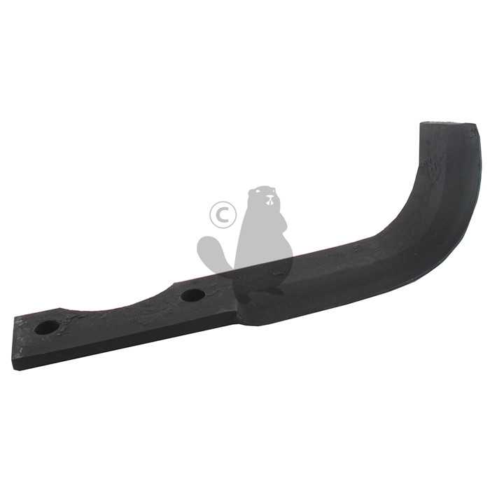 [140-7489R] Couteau de fraise droit pour motobineuse adaptable sur BCS - L: 193 mm alésage: diam 8 5 mm entra, 1407489R, 140-7489R