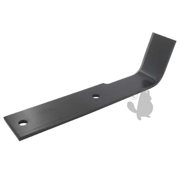 Couteau de fraise gauche pour motobineuse adaptable sur STAUB - L: 260mm. Type sarcleur., 1404135L, 140-4135L