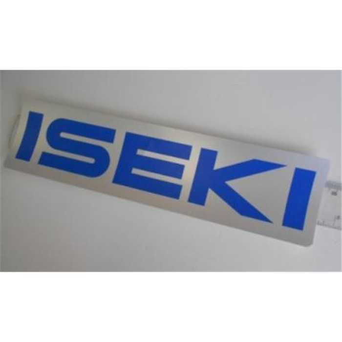 [00010-00017] Autocollant ISEKI 24CM X 6CM, 0001000017