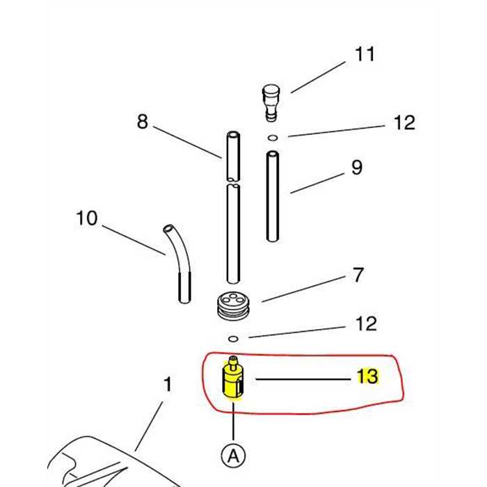 [131205-07320] Crépine de réservoir ECHO GT222ES, 13120507320, 131205-07320
