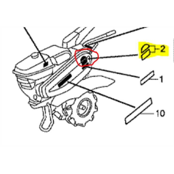[87193-733-C30] Autocollant surerieur protection de courroie F560, 87193733C31, 87193-733-C31