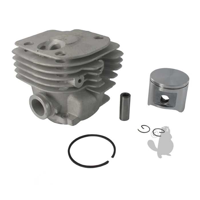 Cylindrée complète diam 48mm adaptable pour HUSQVARNA 365. Remplace origine: 503691073, 5709373, 570-9373