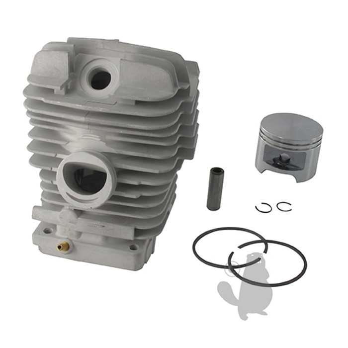 Cylindrée complète diam 49mm adaptable pour STIHL 039 et MS390. Remplace origine: 11270201216, 5709412, 570-9412