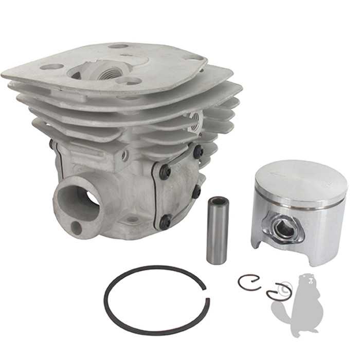 [5372531-02.] Cylindrée complète diam 45mm adaptable HUSQVARNA 346 350 353. Remplace origine 537 25 31-02., 5709708, 570-9708