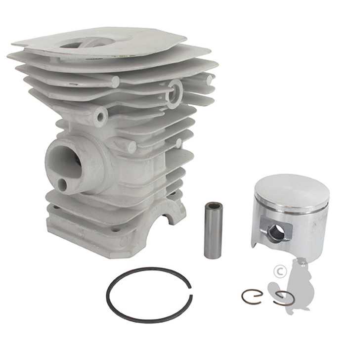 Cylindrée complète diam 42mm adaptable HUSQVARNA 345. Remplace origine 503 87 02-76., 5709710, 570-9710