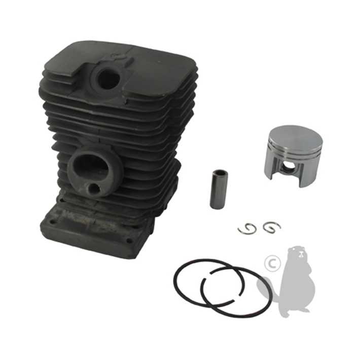 Cylindrée complète diam 38mm adaptable pour STIHL MS180 MS180C et 018. Remplace origine: 113002012, 5709397, 11300201209, 570-9397