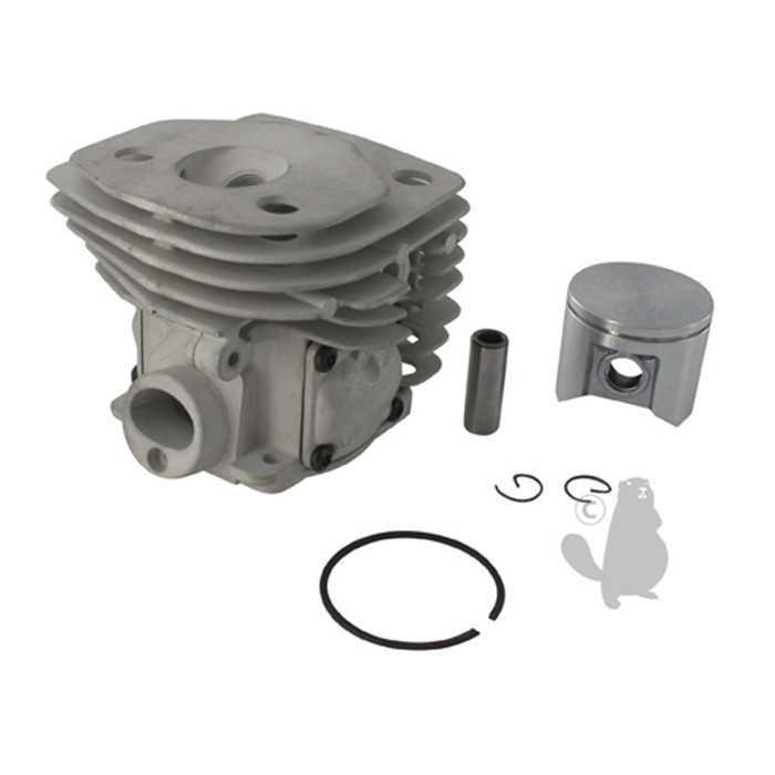 Cylindrée complète diam 47mm adaptable pour HUSQVARNA 359. Remplace origine: 537157302, 5709371, 570-9371