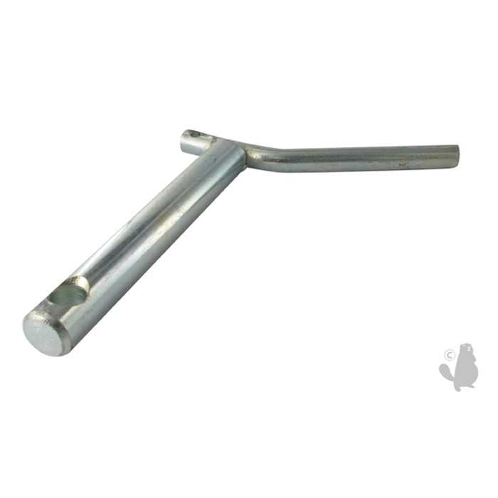 [690-1444] Axe dattelage adaptable - Longueur: 120mm diam : axe: 20mm, 6901444, 690-1444