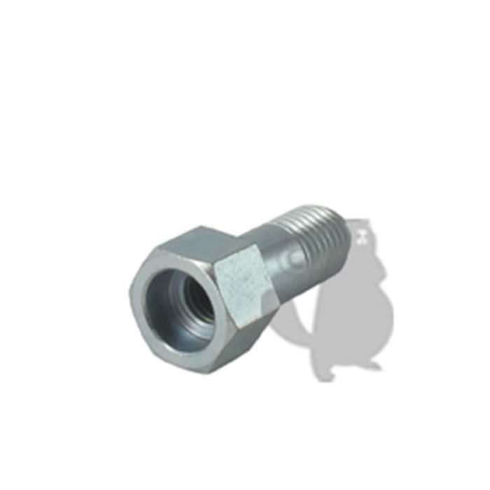 [160-2942] Adaptateur pour tête fil nylon à  bouton métal TECOMEC - M12 x 1 75 gauche femelle, 1602942, 160-2942