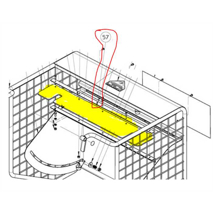 déflecteur caoutchouc ELIET super prof 2000 BR900001320, BR900001320