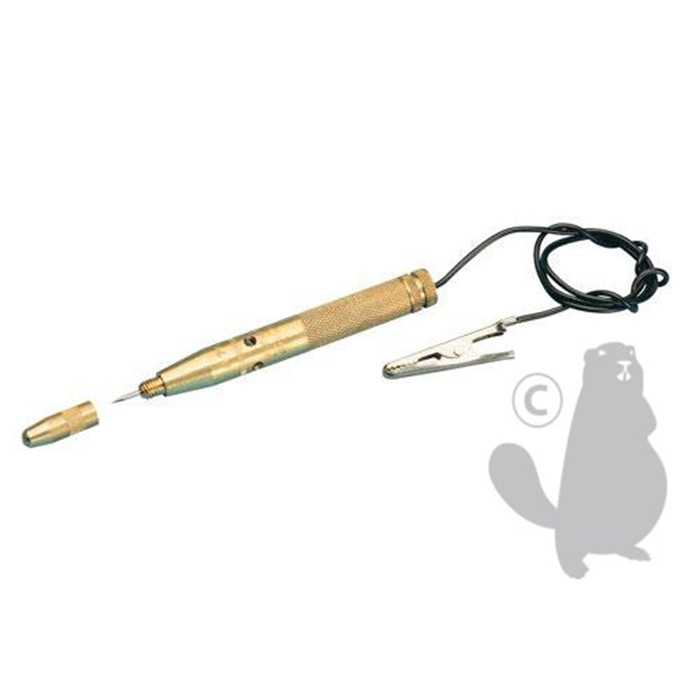 Détecteur de tension GEDORE avec Lampe témoin 6 - 24 volts en laiton., 9208465, 920-8465