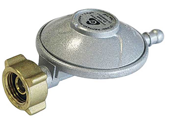 Detendeur avec écrou 37 mbar pour butane (bleu) 1.5kg/h type 694, 37MBAR, 694, s5208, EN12864