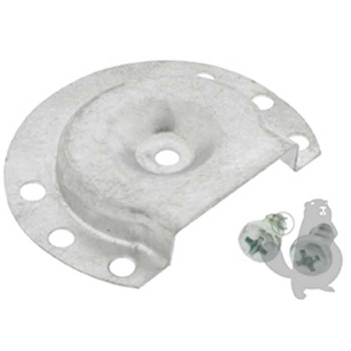 Déflecteur déchappement adaptable pour échappement BRIGG et STRATTON de 3 à 4 ch.. Se monte sur nos, 5505633, 550-5633