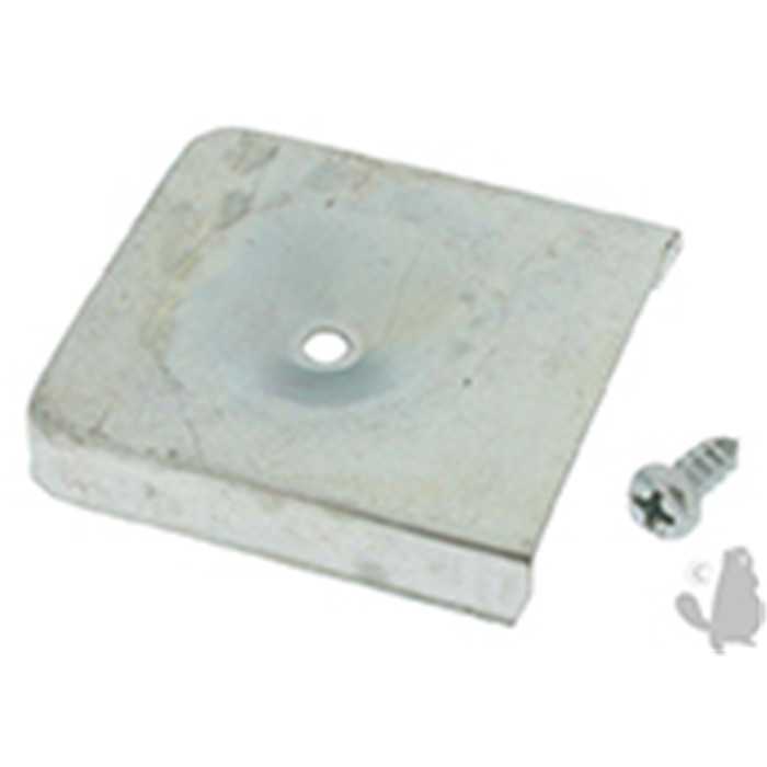 Déflecteur déchappement adaptable pour échappement BRIGG et STRATTON . Remplace origine: 221488 393, 5505635, 393750, 550-5635