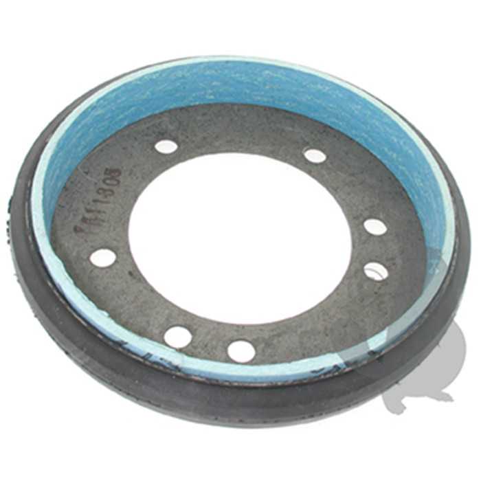 Disque dembrayage à friction adaptable pour SNAPPER avec bandage de frein. Remplace origine: 53103