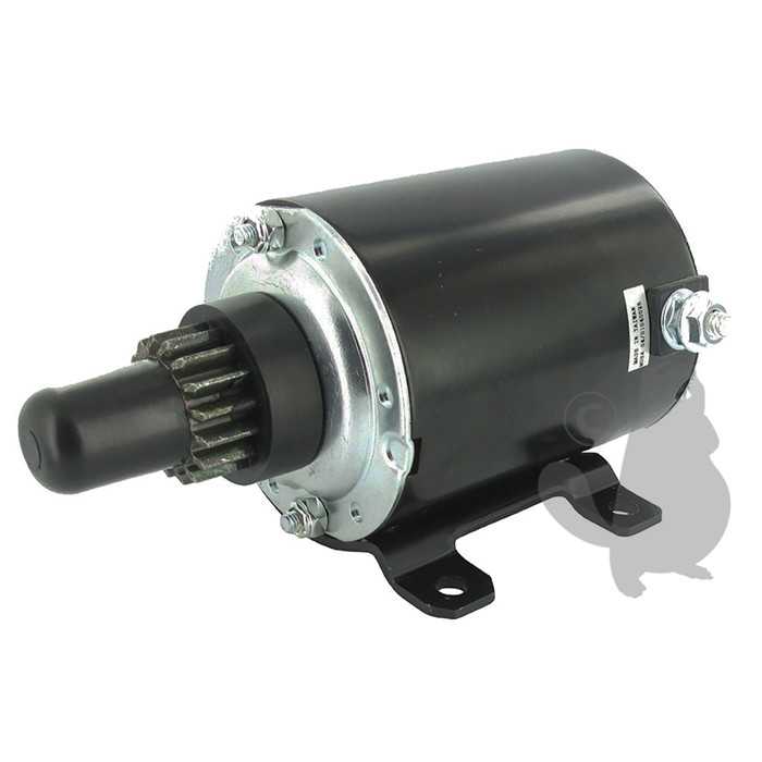 [510-5911] Démarreur électrique avec Pignon 16 dents adaptable pour TECUMSEH modèles OHV13 SPEC 203208A 203209, 5105911, 510-5911