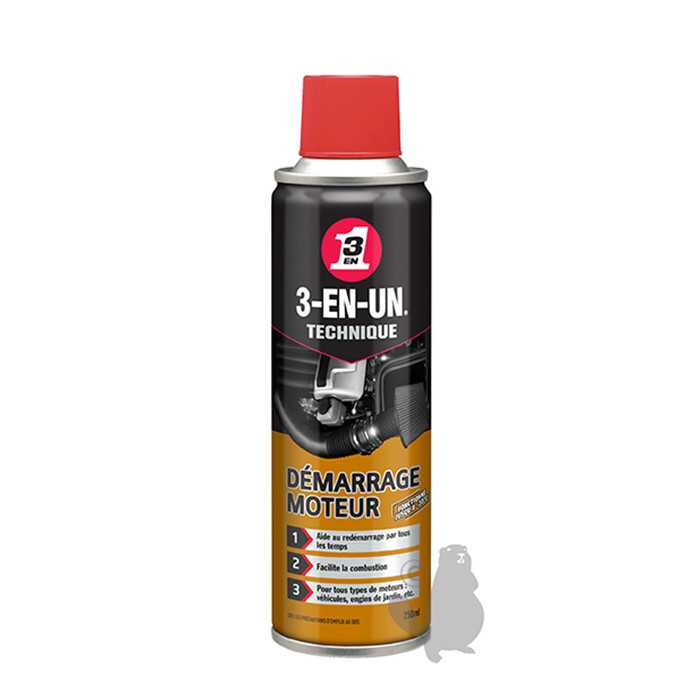 Démarrage moteur 3EN1 - 250ml., 8208194, 820-8194