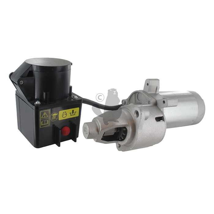 Démarreur électrique LONCIN. Se monte sur moteurs G390FD. Origine 270360104-0001., 5108007, 510-8007
