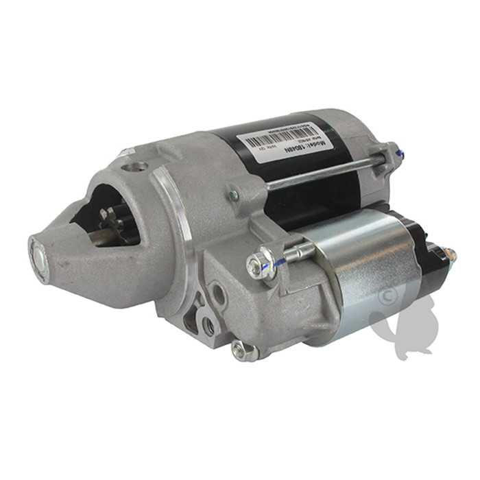[510-9758] Démarreur électrique 12V 9 dents adaptable KAWASAKI modèles FC540V - JOHN DEERE modèles 170 175 18, 5109758, 510-9758