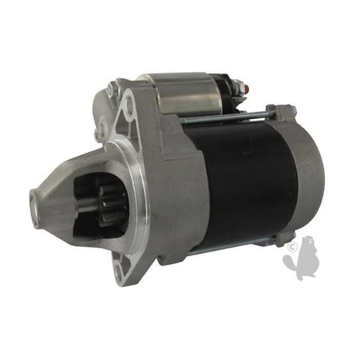 [21163-2101] Démarreur électrique 9 dents adaptable KAWASAKI pour FD501 FD611 et FD620D. Remplace origine 21163, 5105893, 510-5893