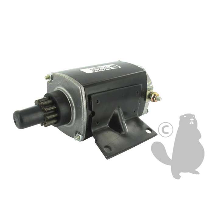 [33835] Démarreur électrique avec Pignon 11 dents adaptable pour TECUMSEH OH120 OH140 OH160 et OH180. Remp, 5105912, 32510, 32817, 510-5912