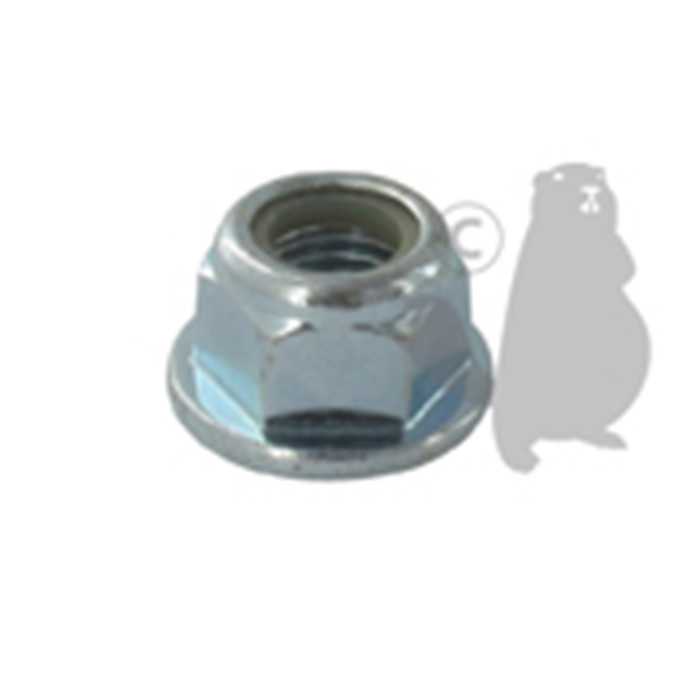 [640-1036] Écrou 12 X 1 50 adaptable pas à gauche pour renvoi dangle avec frein nylon, 6401036, 640-1036