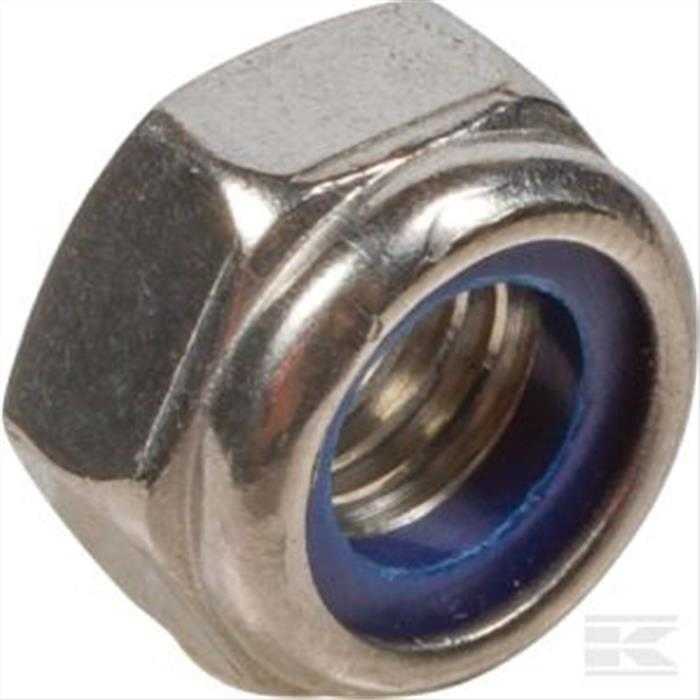 Ecrou frein hexagonal avec anneau m6 din98 BS502000600
