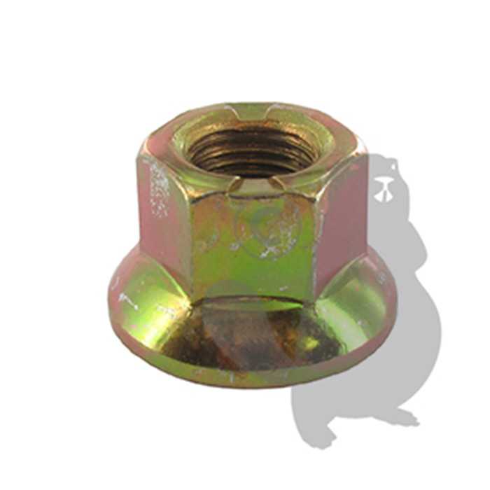 [137266] Écrou daxe de palier avec flanc adaptable AYP MURRAY ROPER SEARS. Remplace origine: 137266 1397, 6403766, 532137266, 640-3766, 400234, 178342, 139729, 532139