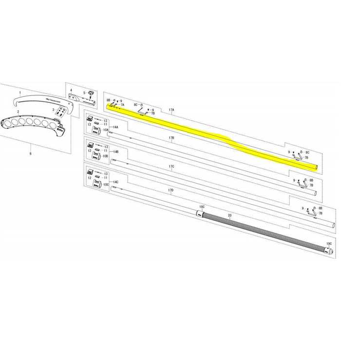 [KZSI1770474] Element coté lame scie silky hayauchi 630, KZSI1770474