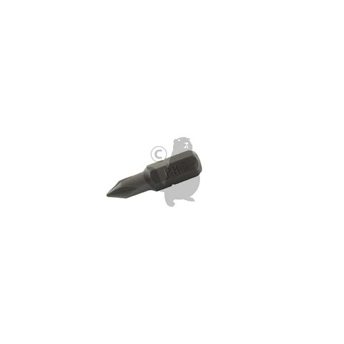 Embout de tournevis 1/4 GEDORE six pans conducteurs pour vis cruciformes PHILLIPS PH 0 x 25., 9208513, 920-8513