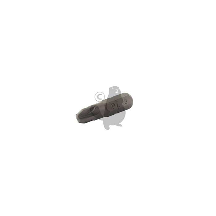 Embout de tournevis 1/4 GEDORE six pans conducteurs pour vis cruciformes POZIDRIV PZ 3 x 25., 9208520, 920-8520