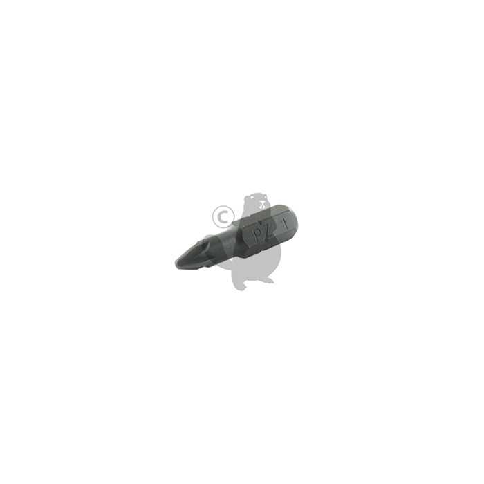 Embout de tournevis 1/4 GEDORE six pans conducteurs pour vis cruciformes POZIDRIV PZ 1 x 25., 9208518, 920-8518