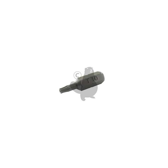 Embout de tournevis 1/4 GEDORE six pans conducteurs pour vis TORX® femelles T10 x 25., 9208522, 920-8522