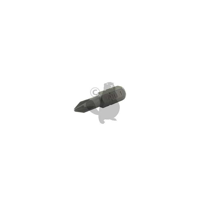 Embout de tournevis 1/4 GEDORE six pans conducteurs pour vis cruciformes PHILLIPS PH 1 x 25., 9208514, 920-8514