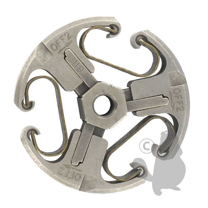 Embrayage centrifuge adaptable HUSQVARNA pour 268 et 272. Remplace origine: 503 74 44 02, 5609554, 560-9554