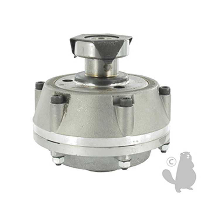 Embrayage conique adaptable EUROSYSTEMS pour axe de Moteur de 22 2mm avec 8 rainures diam : 104mm, 5601653, 560-1653