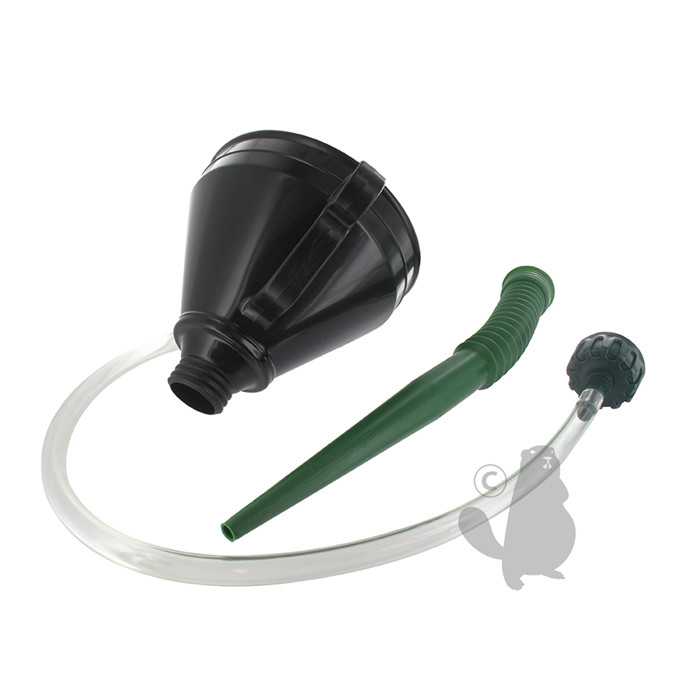 [830-8135] Entonnoir plastique diam : 165mm livrée avec Filtre flexible et embout pour tuyau, 8308135, 830-8135