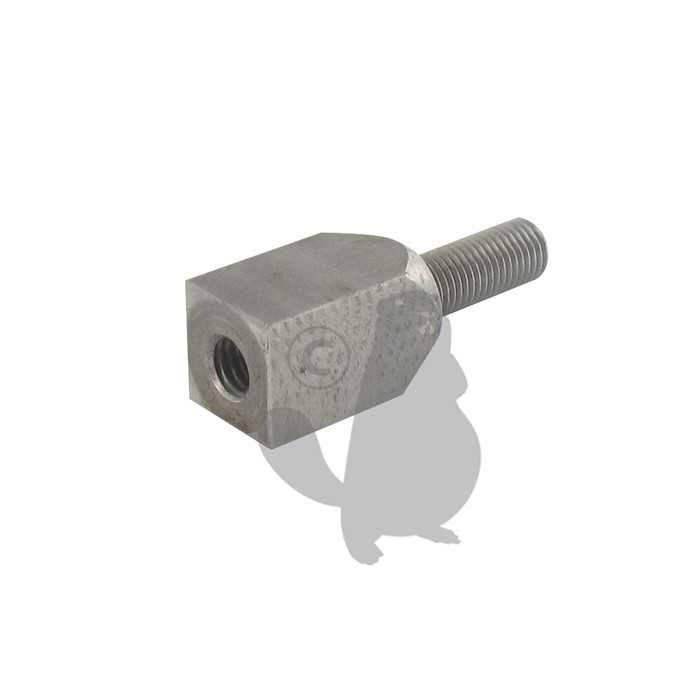 Adaptateur pour notre tête fil nylon 1603511 - M8 x 1 25 gauche mà¢le - Se monte sur DAISHIN/MITSUB, 1608035, 160-8035